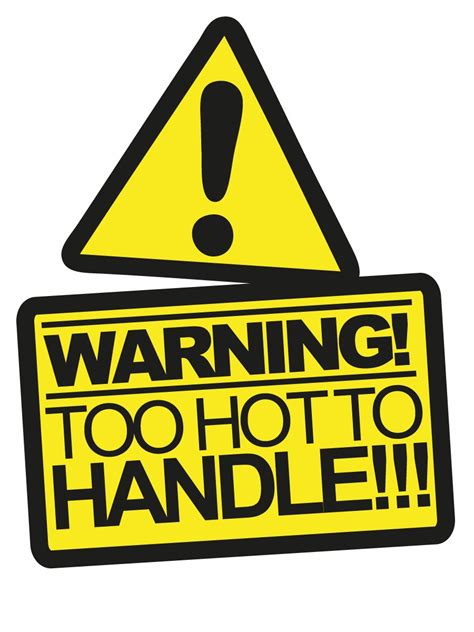 Warning Too Hot To Handle Mug Buy Online At