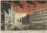The Great Fire of July 19, 1845: Lower Manhattan in Flames - The Bowery ...