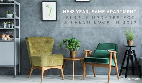 New Year Same Apartment Simple Fixes For A Fresh Look In 2017