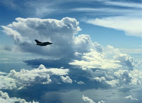 Clouds Plane Sky Military Jet Sky Wallpaper 4421x3217 176912