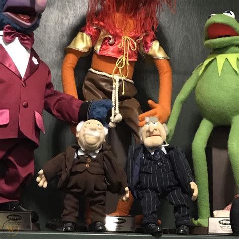 The Muppets Statler And Waldorf By Igel German Dolls Muppet Puppets