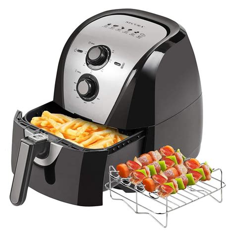 Air fryer size matters, especially if you're needing to feed a family of four to six hungry people. Best (Extra) Large Capacity Air Fryers of 2020 - Cozya ...
