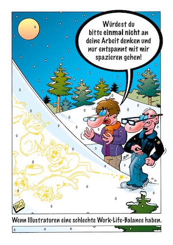 Work Life Balance Von Stefanbayer Wirtschaft Cartoon Toonpool