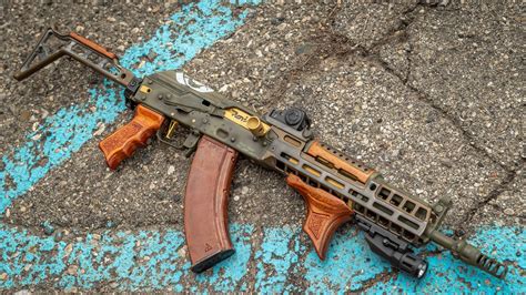 Ak Assault Rifle Weapons 1080p Machine Weapon Kalashnikov Custom