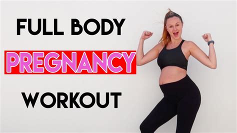Ultimate Third Trimester Pregnancy Full Body Workout 30 Min At Home Workout Youtube