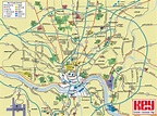 Cincinnati Map Tourist Attractions - ToursMaps.com