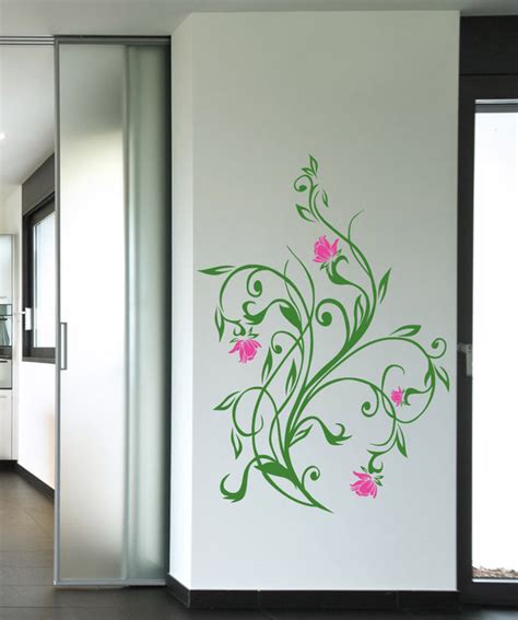 Vinyl Wall Decal Sticker Flower Vines 5321 Stickerbrand