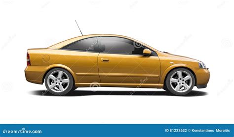 Opel Astra G Coupe Stock Photo Image Of Opel Side Auto 81222632