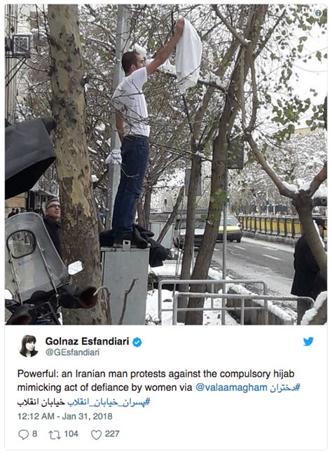 The ‘girls Of Revolution Street Protest Over Irans Compulsory Hijab Laws Asia Pacific Report