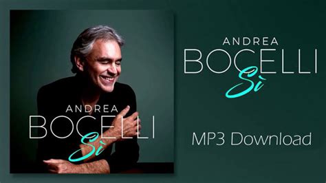 Andrea Bocelli Si Album Free Mp3 Download