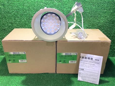 未使用特価未使用 DAIKO 大光電機 LEDユニバーサルダウンライト 2個セット LZD 60748YW 2 の落札情報詳細