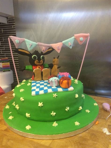 Theas 1st Birthday Cake Of Bing Bunny