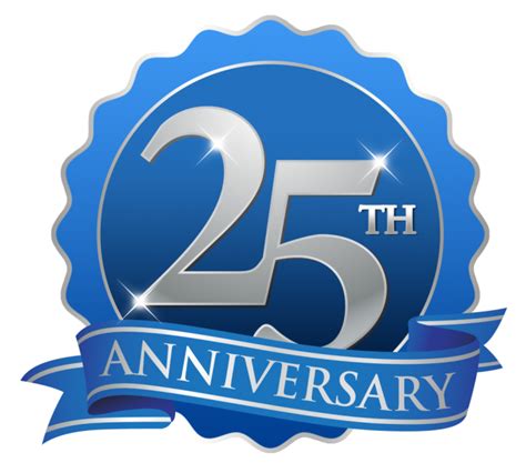 25th Anniversary Logo Png 20 Free Cliparts Download Images On