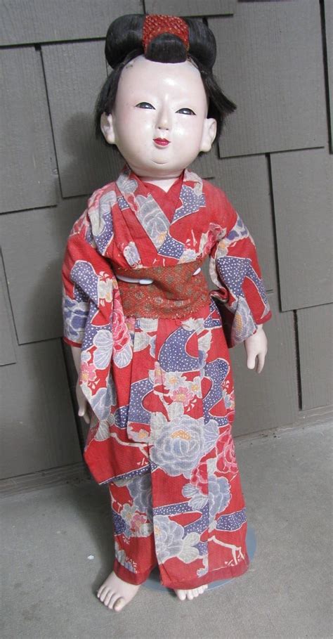 Antique Japanese Ichimatsu Doll Japanese Dolls Dolls Asian Doll