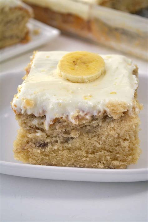 Best Banana Cake Recipe With Cream Cheese Icing Sweet Pea S Kitchen