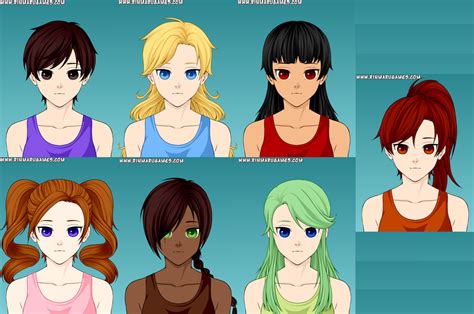 Free 3d anime character models available for download. 