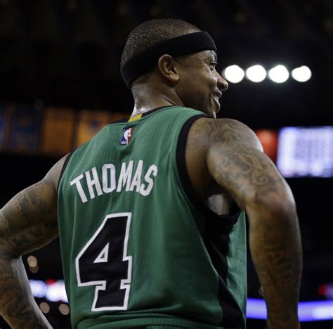 Последние твиты от isaiah thomas (@isaiahthomas). Isaiah Thomas, Boston Celtics star, hears M-V-P chants in ...