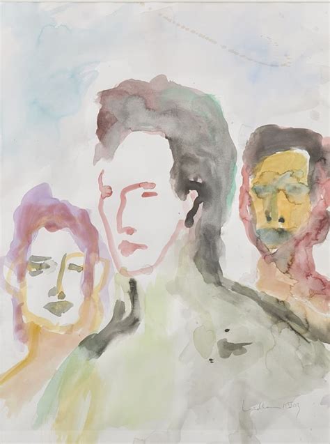 Att veteranen ulf lundell ännu skulle visa klorna på allvar hade recensenten inte förväntat sig. Akvarell, Ulf Lundell (f. 1949), 2003, Figurer, motivet ...