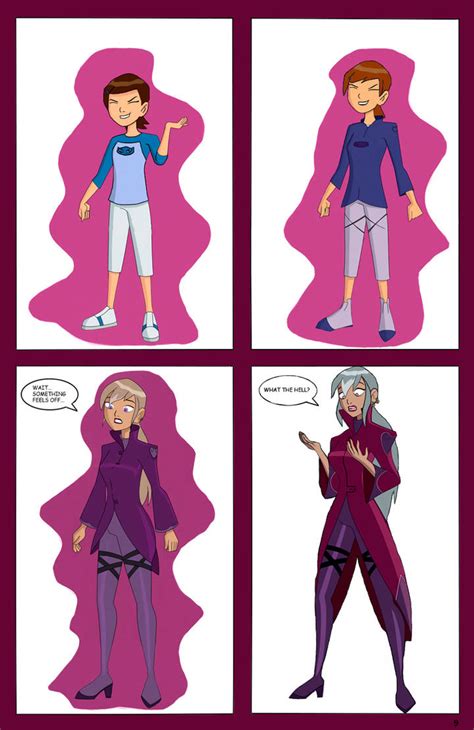 Ben Turned Into Gwen Version 1 Page 9 Full Color By Isabellepixxx On