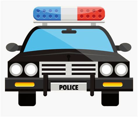 Police Car Clip Art Cartoon Cop Car Png Transparent Png Kindpng