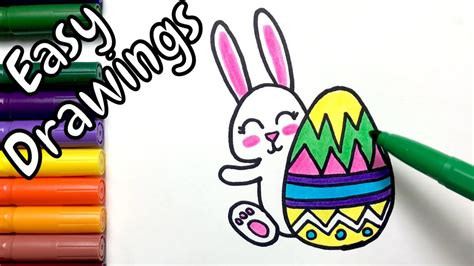 How To Draw Easter Eggs Really Easy Drawing Tutorial