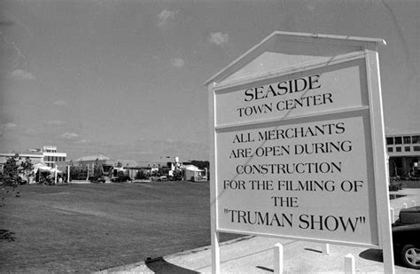 Historic Photos Florida Town Of Seaside During The Filming Of The