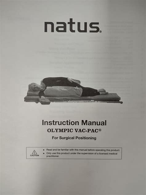 Natus Olympic Vac Pac Bead Filled Patient Positioner With U Shaped Cu