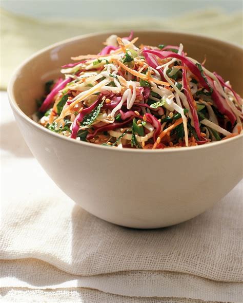 Asian Shredded Vegetable Salad Recipe Eat Smarter Usa