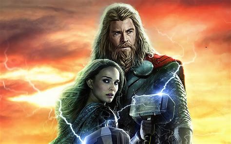 1280x800 Thor Love And Thunder Artwork 720p Hd 4k Wallpapers Images