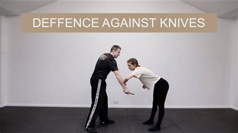 Outside Defence Against Knife Youtube