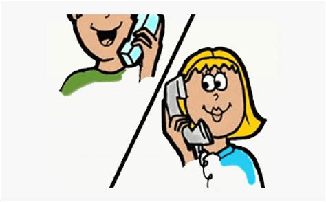 Clipart Calling In The Phone Calling On Phone Cartoon