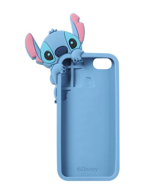 Iphone Case With A 3d Stitch Design Iphone 55s Compatible Disney