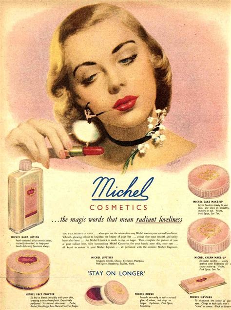 Vintage Makeup Ads Makeup Ads Vintage Cosmetics