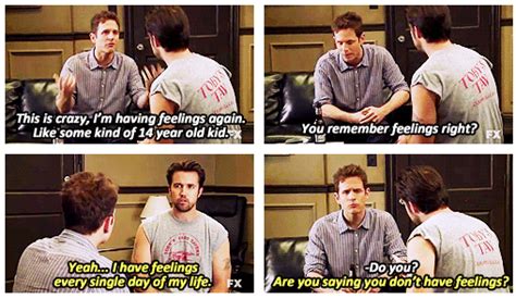 When He Rediscovered Feelings Its Always Sunny Dennis Reynolds It