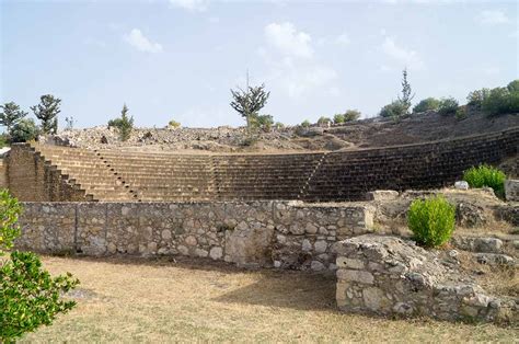 Roman Theatre Soli The West North Cyprus Cyprus Ozoutback