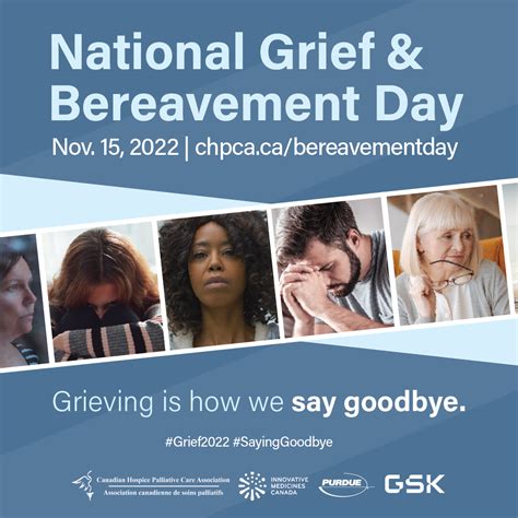 National Grief And Bereavement Day Canadian Hospice Palliative Care