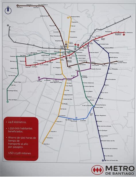 Así Será La Nueva Línea 7 Del Metro De Santiago La Tercera