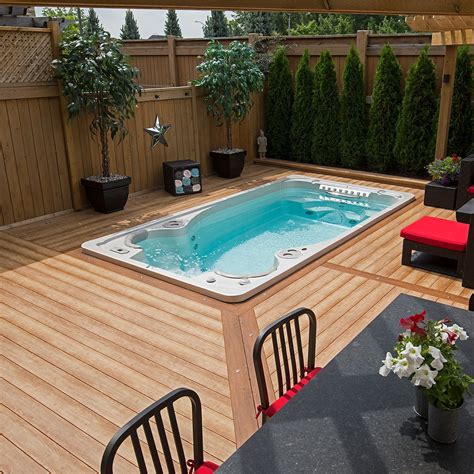 Swim Spas Are Perfect For Backyards Without A Lot Of Space Small