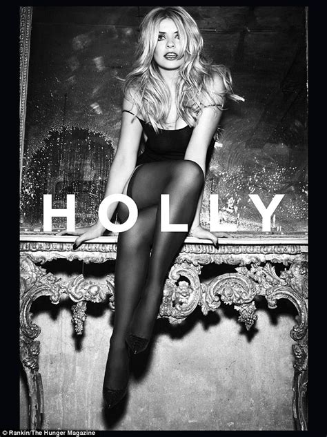 Holly Willoughby Gets Raunchy In Sexy New Shoot For The Hunger Magazine