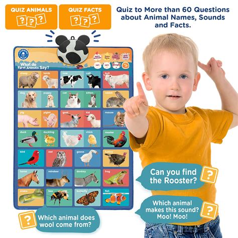Buy Learning Bugs What Do Farm Animals Say Interactive Educational