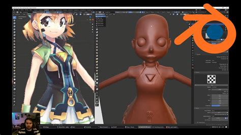 timelapse creating a rigged 3d character model in blender complete process youtube