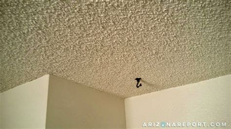 Homeowners should also consider the associated costs of replacing the ceiling tiles. What Does Asbestos Look Like In Popcorn Ceiling ...