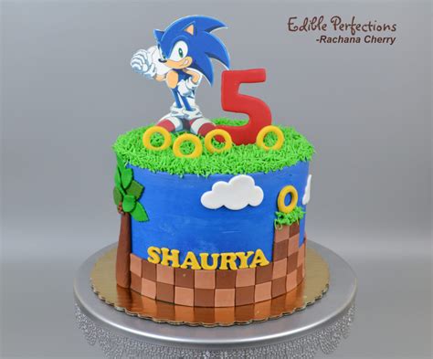 Sonic Cake 2 Edible Perfections
