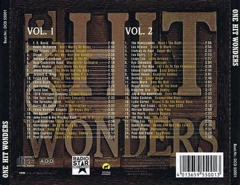 Various One Hit Wonders Va Cd Album Muziek Bol