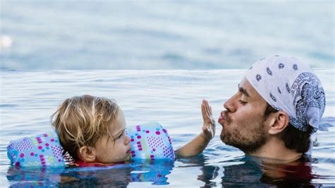 Enrique Iglesias compartió una adorable imagen con su hija favorita