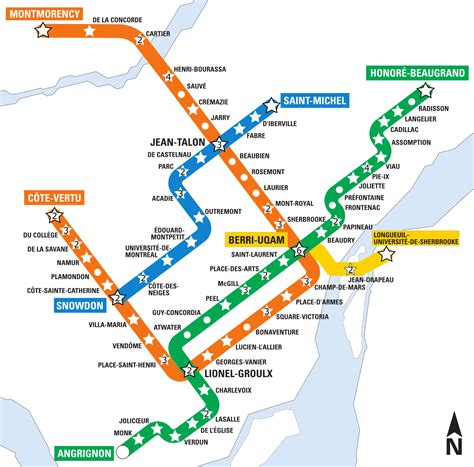 Exploring The Map Of Montreal Metro In 2023 Map Of The Usa