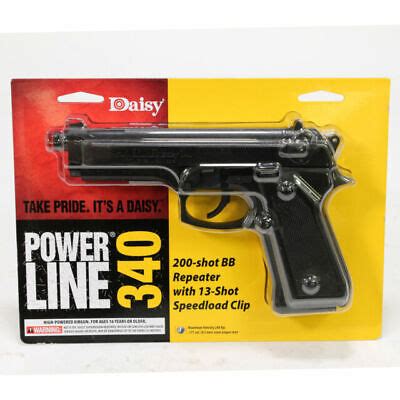 Daisy Powerline Air Pistol Spring Piston Black Caliber S
