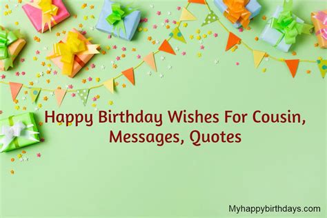 130 Happy Birthday Wishes For Cousin Messages Quotes