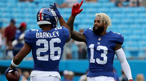 Giants Rb Saquon Barkley Weighs In On Odell Beckham Jr Trade I Was Sad To See Him Go Nfl