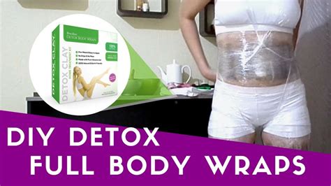 Step By Step Full Professional Detox Clay Body Wrap Spa Treatment For